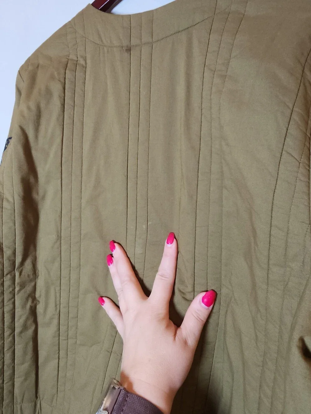 NWT J. Jill Pure Jill Embroidered Snap-Front Jacket Olive Green 100% Cotton XL